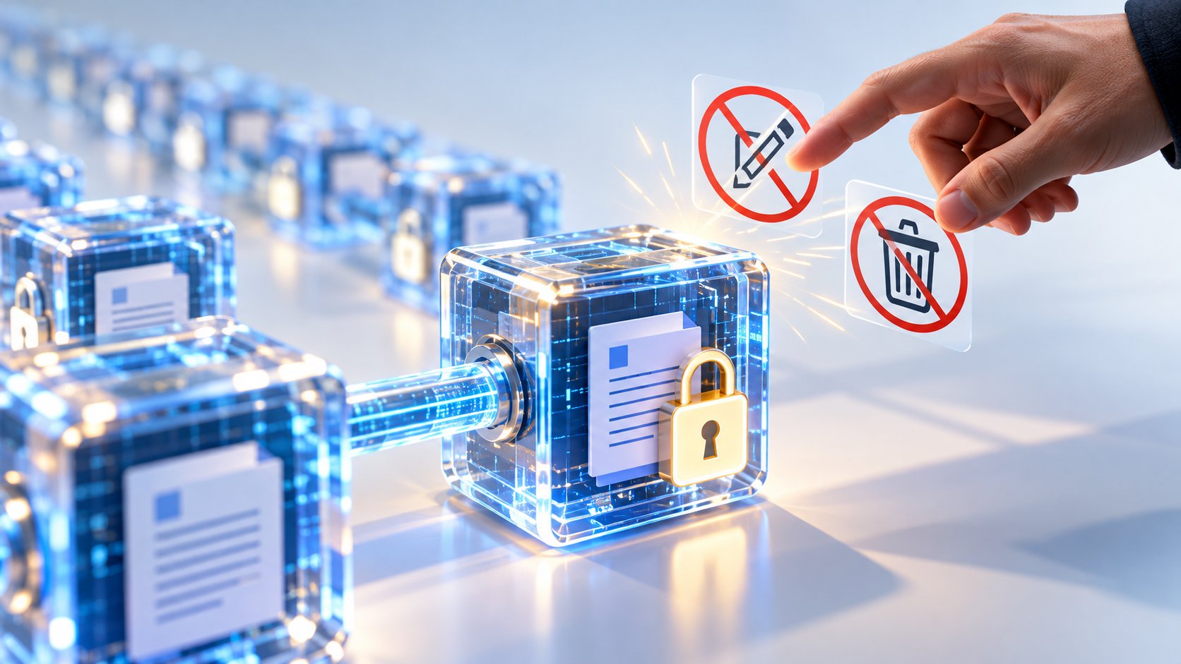 Ảnh minh hoạ: Tính bất biến của blockchain có thật sự tuyệt đối?