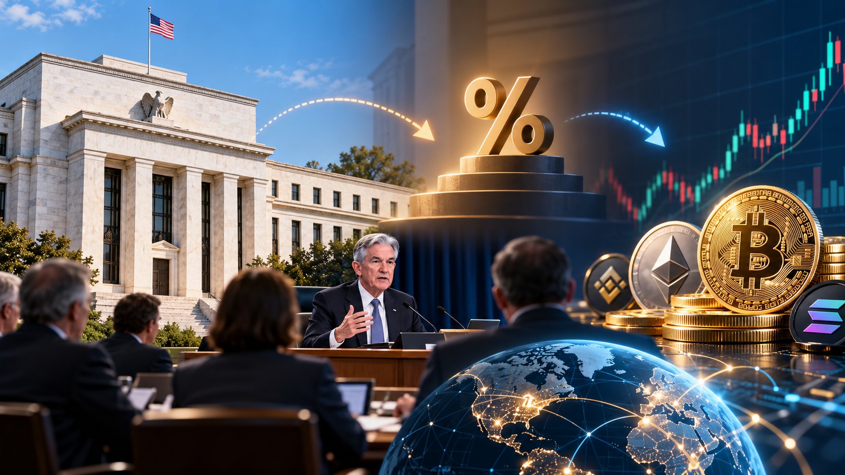 Ảnh minh hoạ: FED là gì? Cơ chế FED ảnh hưởng đến thị trường crypto