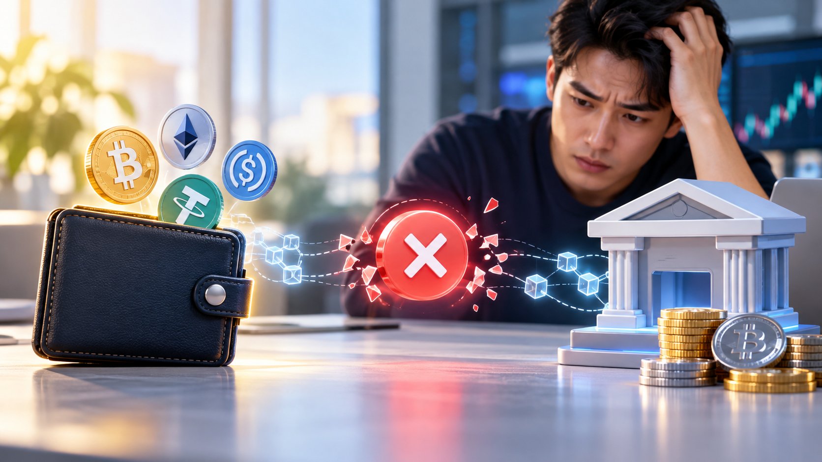 Ảnh minh hoạ: Chuyển crypto nhầm mạng: Cách kiểm tra và xử lý