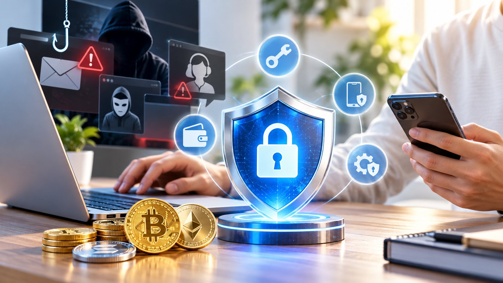 Ảnh minh hoạ: Lừa đảo crypto: Dấu hiệu và cách xử lý an toàn