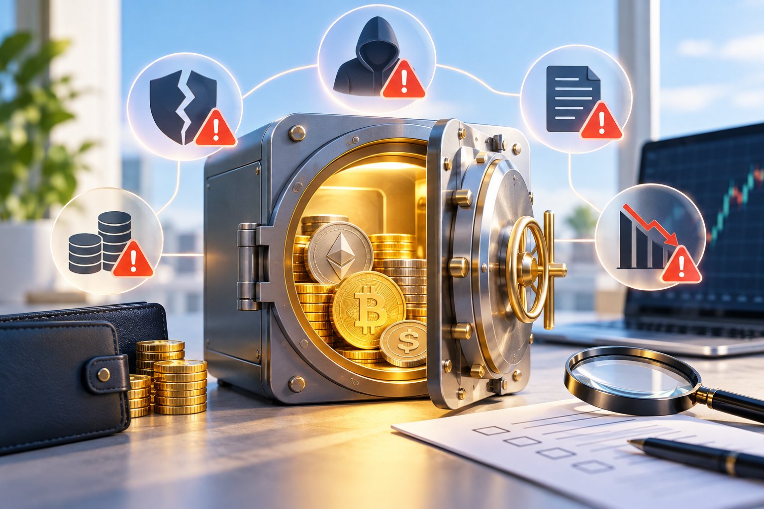 Vault là gì trong crypto? Phân biệt và dùng an toàn 4 Ảnh minh hoạ: Vault là gì trong crypto? Phân biệt và dùng an toàn