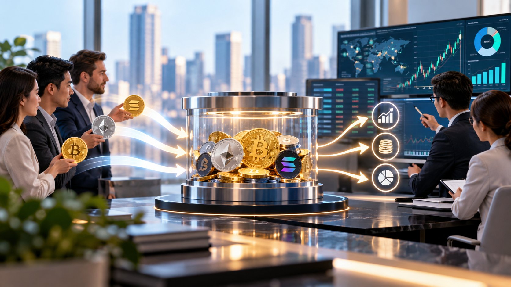 Ảnh minh hoạ: Quỹ đầu tư crypto là gì? Vai trò và rủi ro