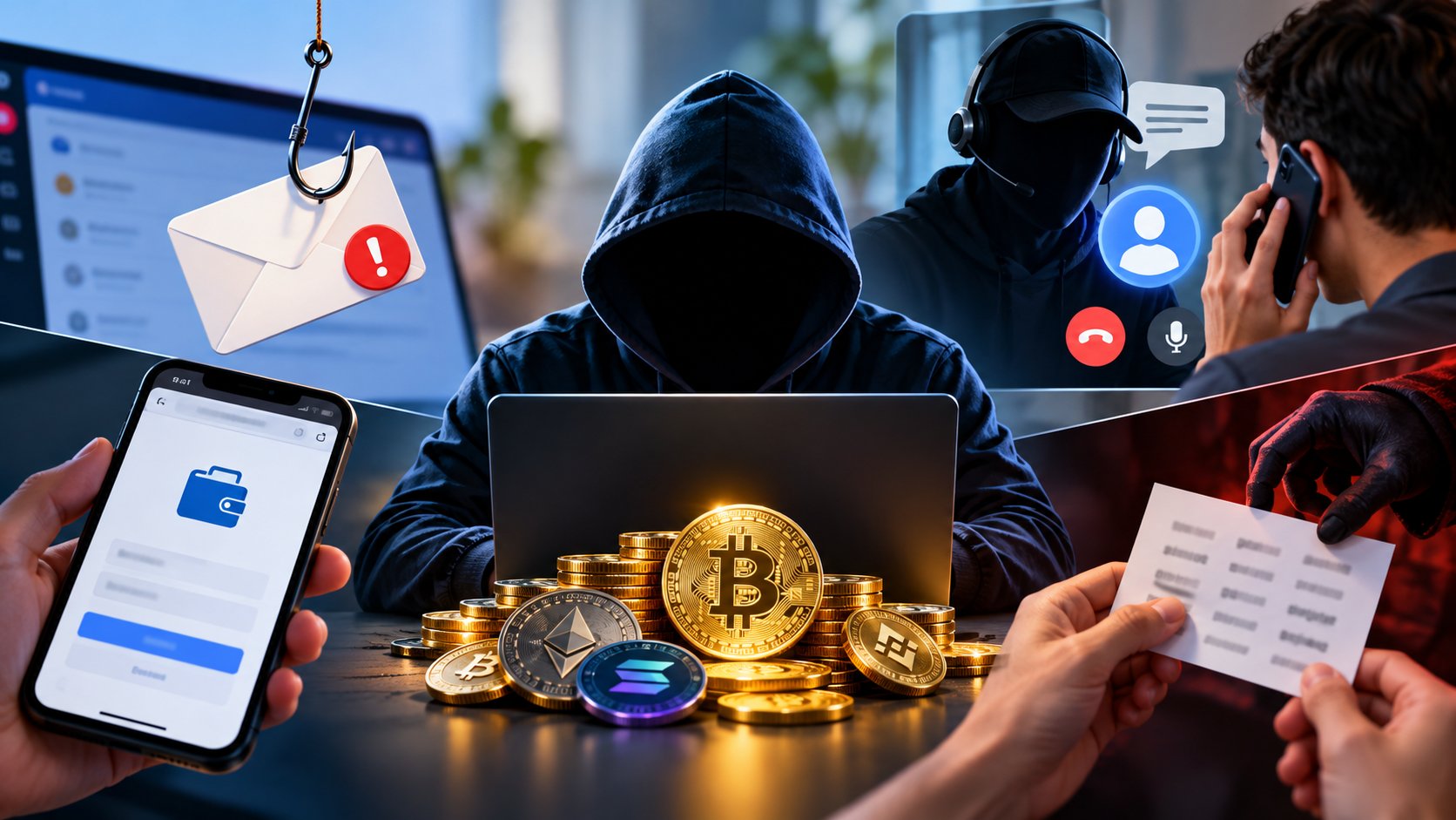 Ảnh minh hoạ: Lừa đảo crypto: Dấu hiệu và cách xử lý an toàn