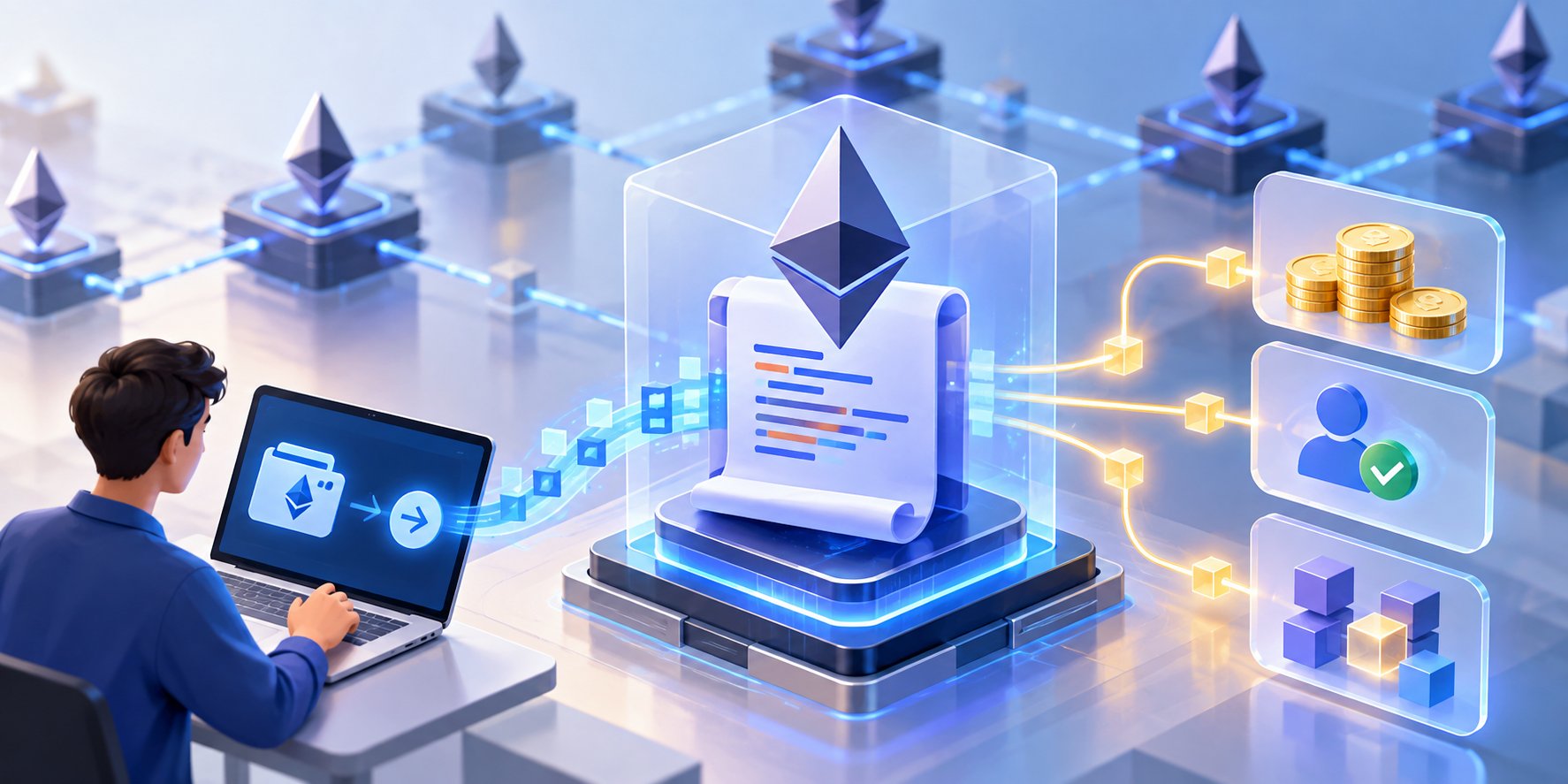 Ethereum hoạt động như thế nào? Gas và smart contract 3 Ảnh minh hoạ: Ethereum hoạt động như thế nào? Gas và smart contract