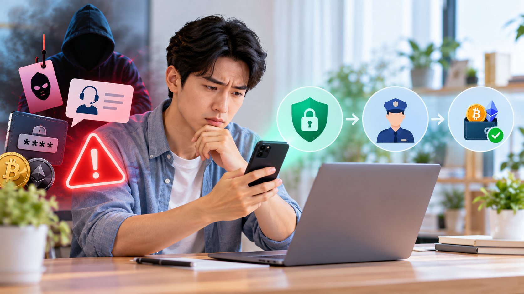 Ảnh minh hoạ: Lừa đảo crypto: Dấu hiệu và cách xử lý an toàn