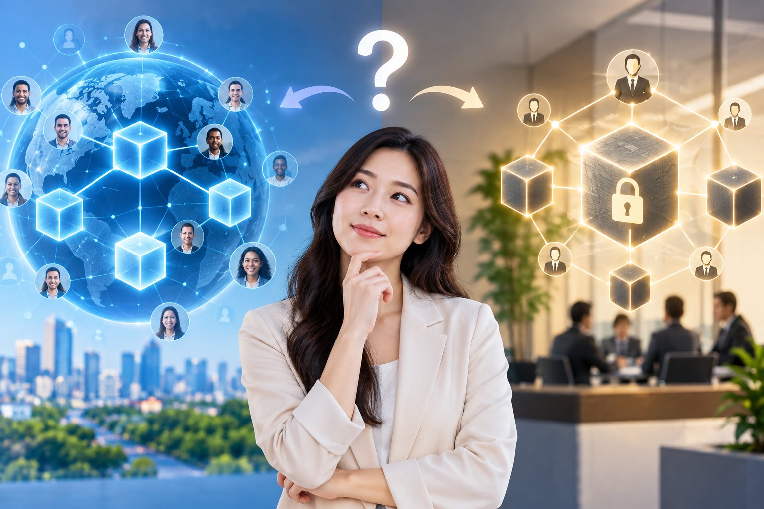 Blockchain công khai và blockchain riêng tư khác gì? 2 Ảnh minh hoạ: Blockchain công khai và blockchain riêng tư khác gì?