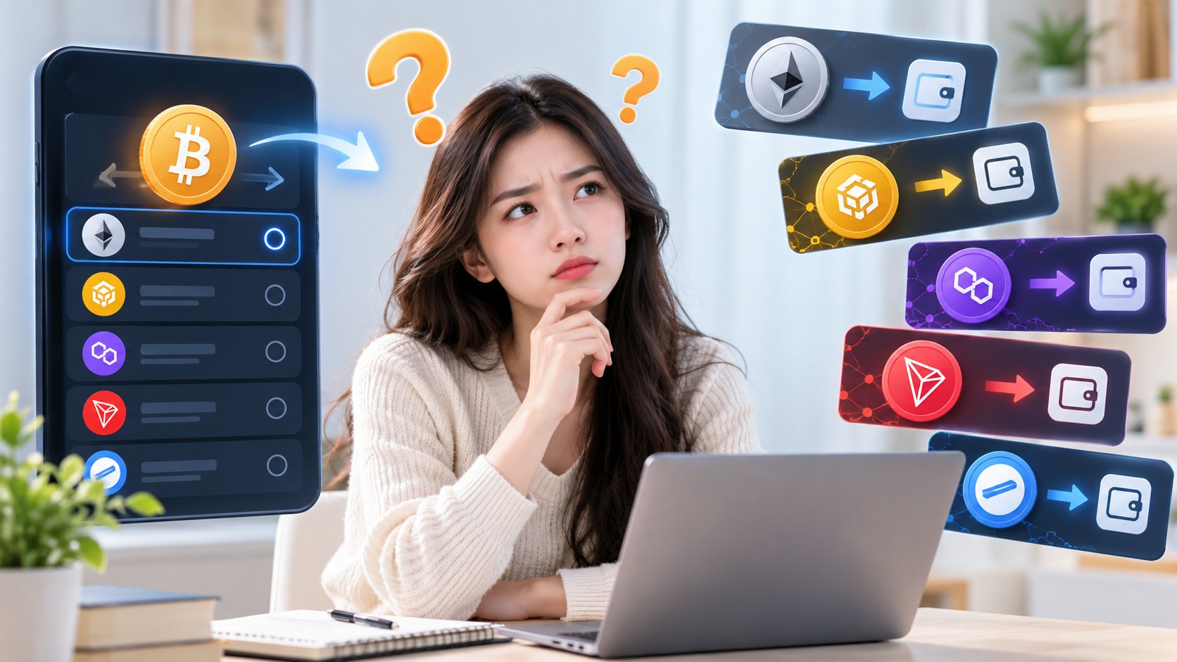 Ảnh minh hoạ: Cách chọn mạng nạp rút crypto an toàn cho người mới