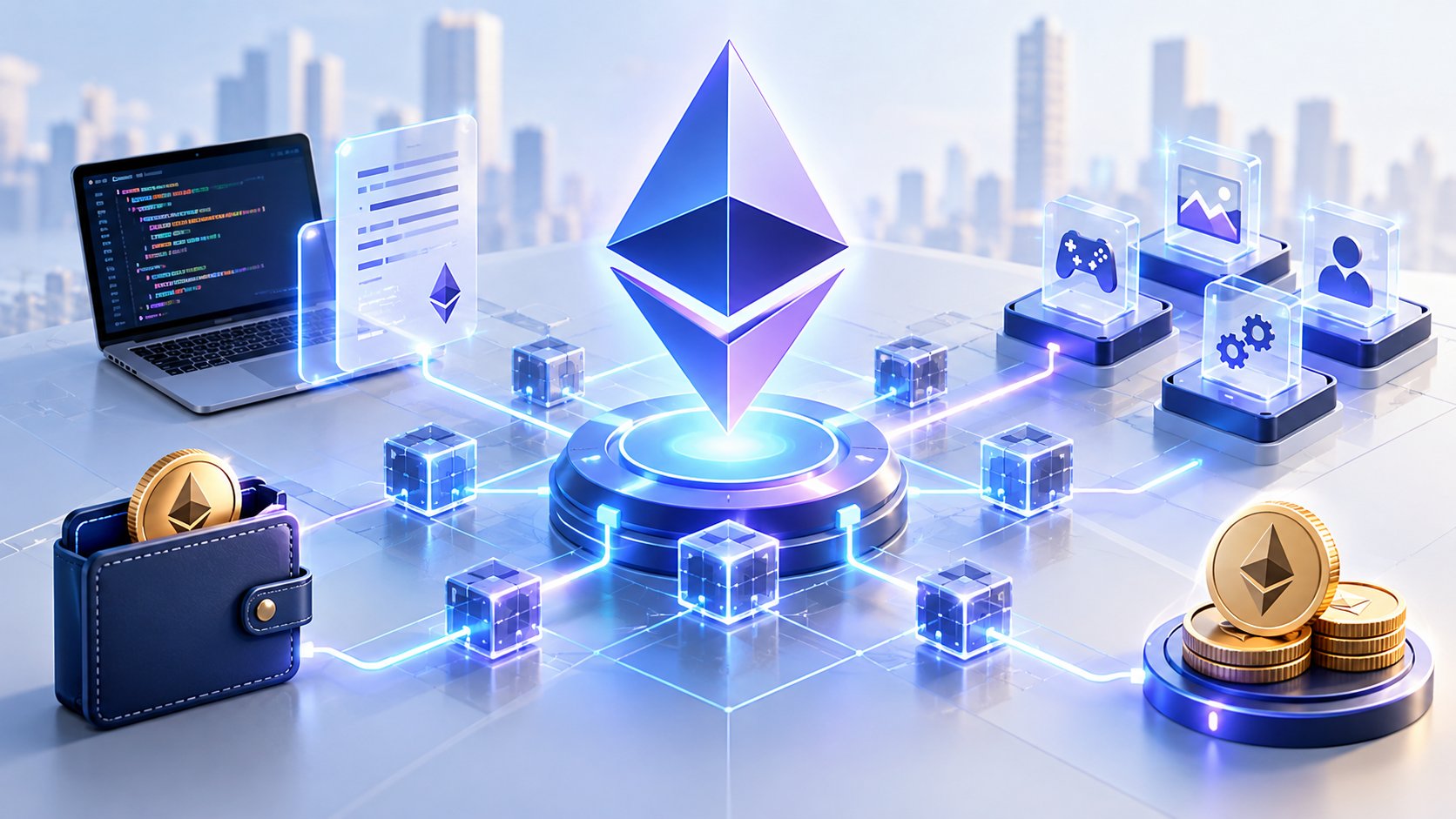Ảnh minh hoạ: Ethereum là gì? Cách hoạt động và vai trò của ETH