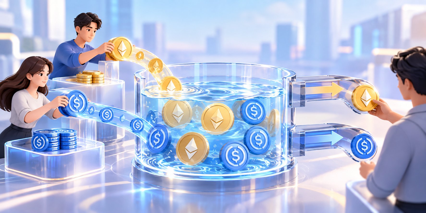 Ảnh minh hoạ: Automated Market Maker là gì? Cách AMM hoạt động