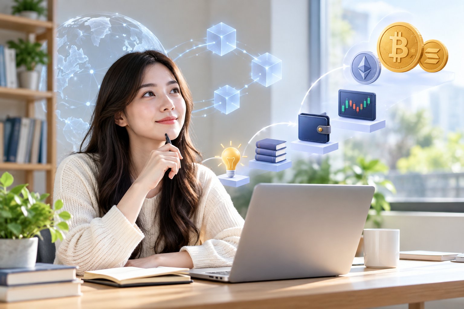 Ảnh minh hoạ: Crypto là gì? Phân biệt coin, token và blockchain
