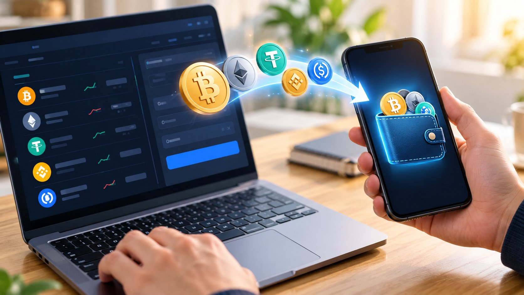 Chuyển crypto từ sàn sang ví tự quản an toàn 2 Ảnh minh hoạ: Chuyển crypto từ sàn sang ví tự quản an toàn