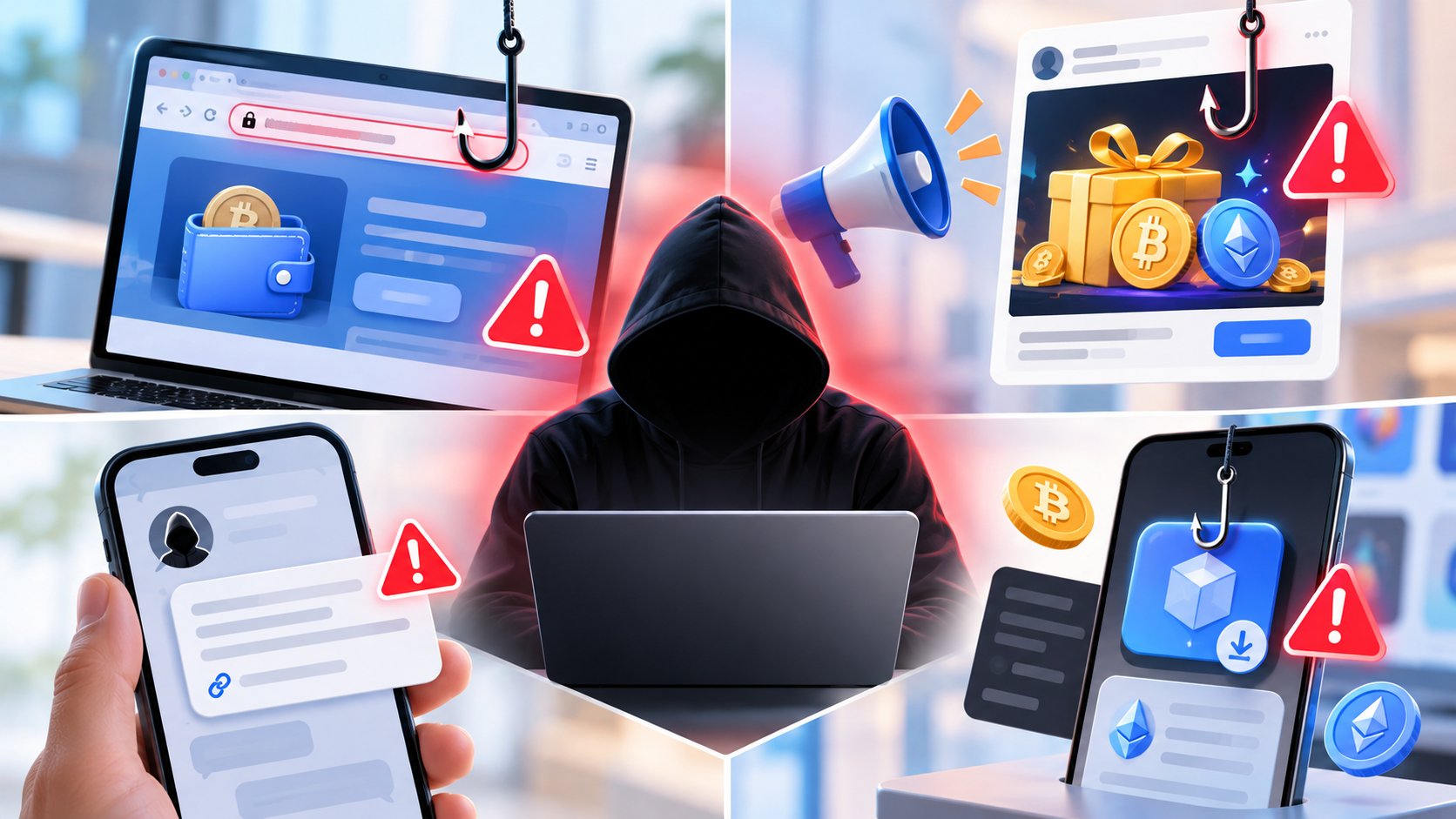 Phishing crypto: Dấu hiệu nhận biết và xử lý 1 Ảnh minh hoạ: Phishing crypto: Dấu hiệu nhận biết và xử lý