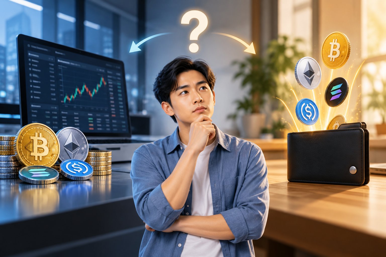 Chuyển crypto từ sàn sang ví tự quản an toàn 1 Ảnh minh hoạ: Chuyển crypto từ sàn sang ví tự quản an toàn