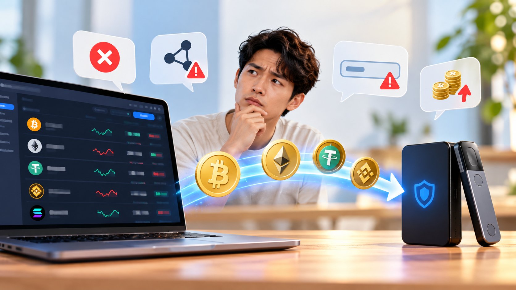 Chuyển crypto từ sàn sang ví tự quản an toàn 3 Ảnh minh hoạ: Chuyển crypto từ sàn sang ví tự quản an toàn