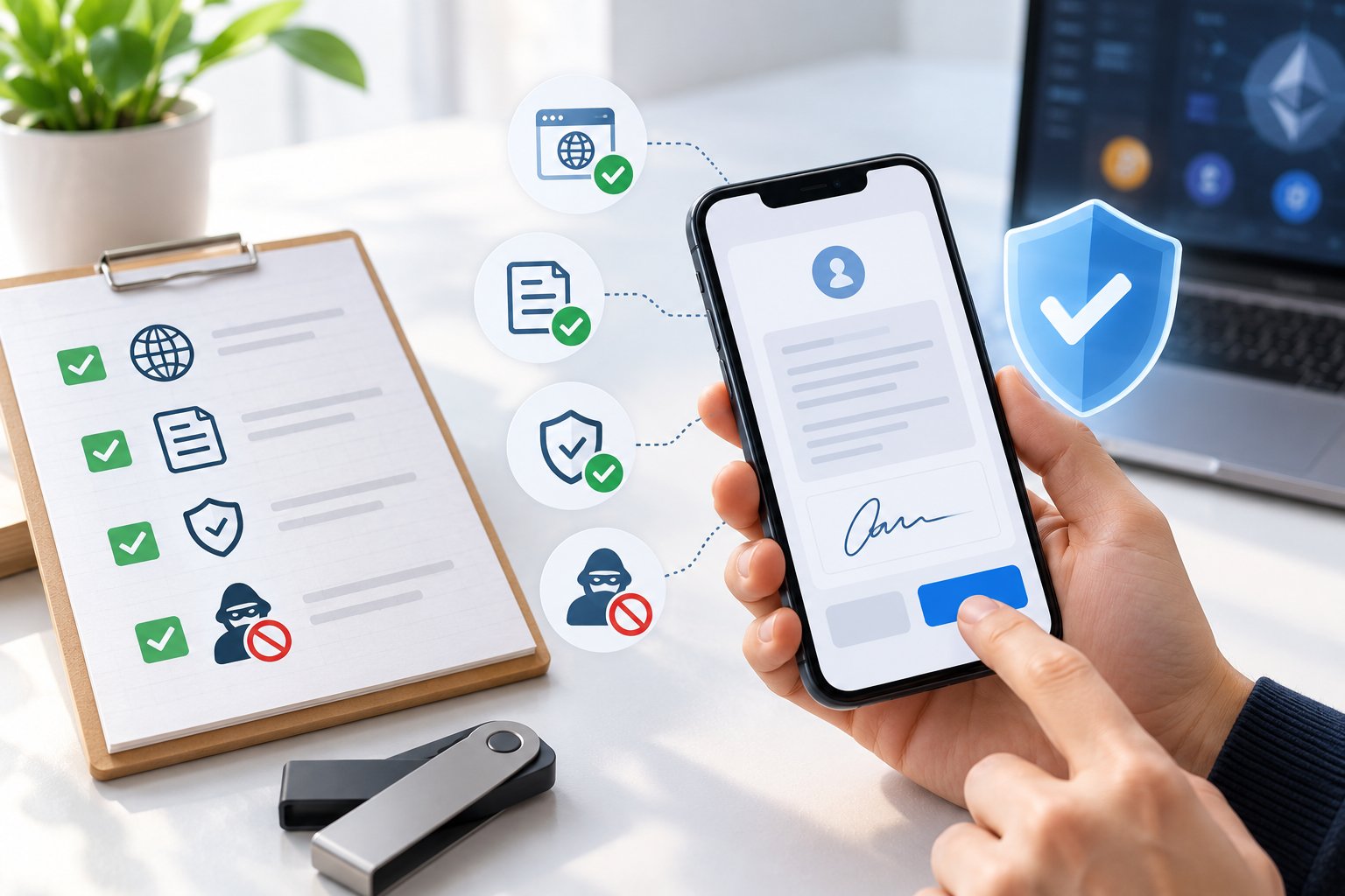 Ảnh minh hoạ: Ký message bằng ví crypto: Phân biệt và kiểm tra