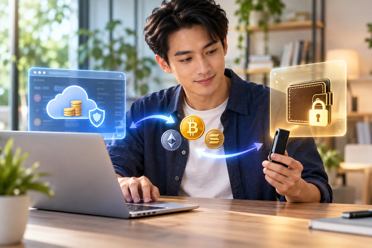 Ví lưu ký và ví tự quản: Chọn loại nào? 3 Ảnh minh hoạ: Ví lưu ký và ví tự quản: Chọn loại nào?